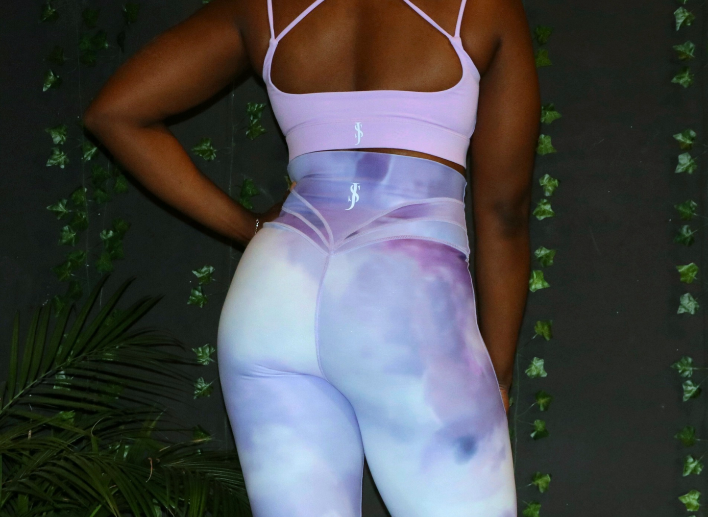 Tie-dye leggings